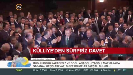 30 ilin büyükşehir belediye başkanlarını Külliye'ye davet etti