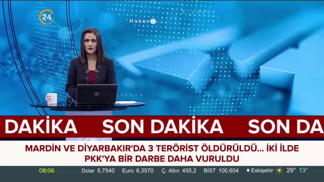 #SONDAKİKA Mardin ve Diyarbakır'da 3 terörist öldürüldü