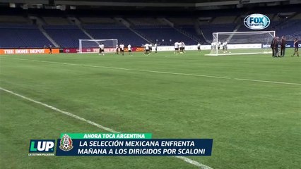 LUP: En el 'Tri' están preocupados por el estado de la cancha