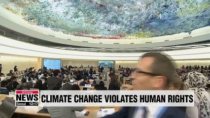 UN says climate crisis is greatest ever threat to human rights