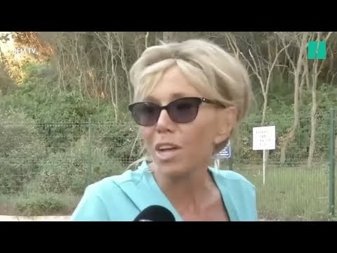 Brigitte Macron raconte les vacances de Macron à Brégançon: il a beaucoup de travail