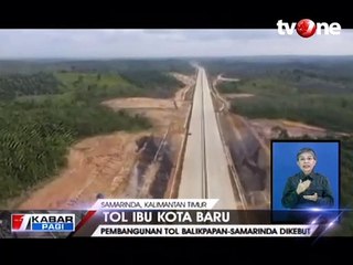 Pembangunan Jalan Tol Balikpapan-Samarinda Dikebut