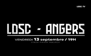 Bande annonce de LOSC-SCO Angers, 5ème journée de Ligue 1 Conforama (13/09/19 à 19h)