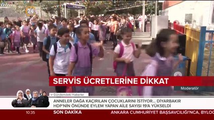 Veliler okul servis ücretlerine dikkat
