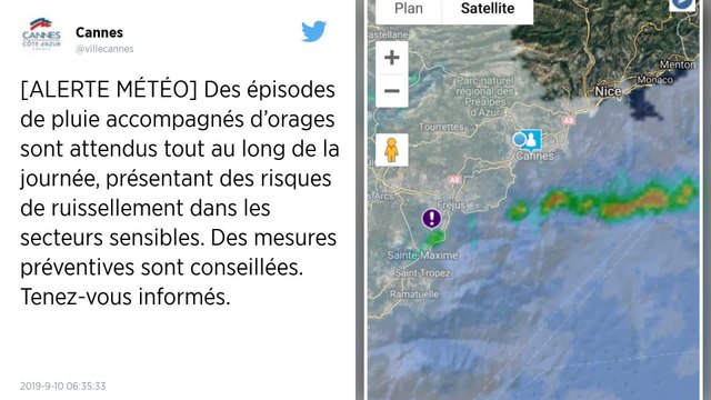 Météo : Éclaircies au nord, pluies et vigilance orages dans le sud