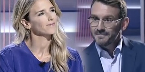 Álvarez de Toledo deja planchado al presentador de TVE diciéndole que la 'tele soviética' ya ha encargado decorados para el 10-N
