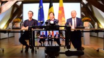 Accords de gouvernement PS-MR-Ecolo en Wallonie et Fédération