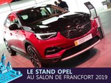 Le stand Opel en direct du salon de Francfort 2019