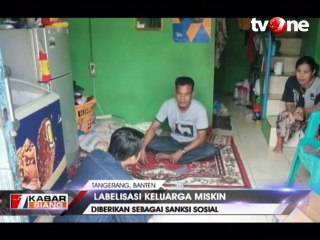 Dinsos Labelisasi Keluarga Miskin Sebagai Sanksi Sosial
