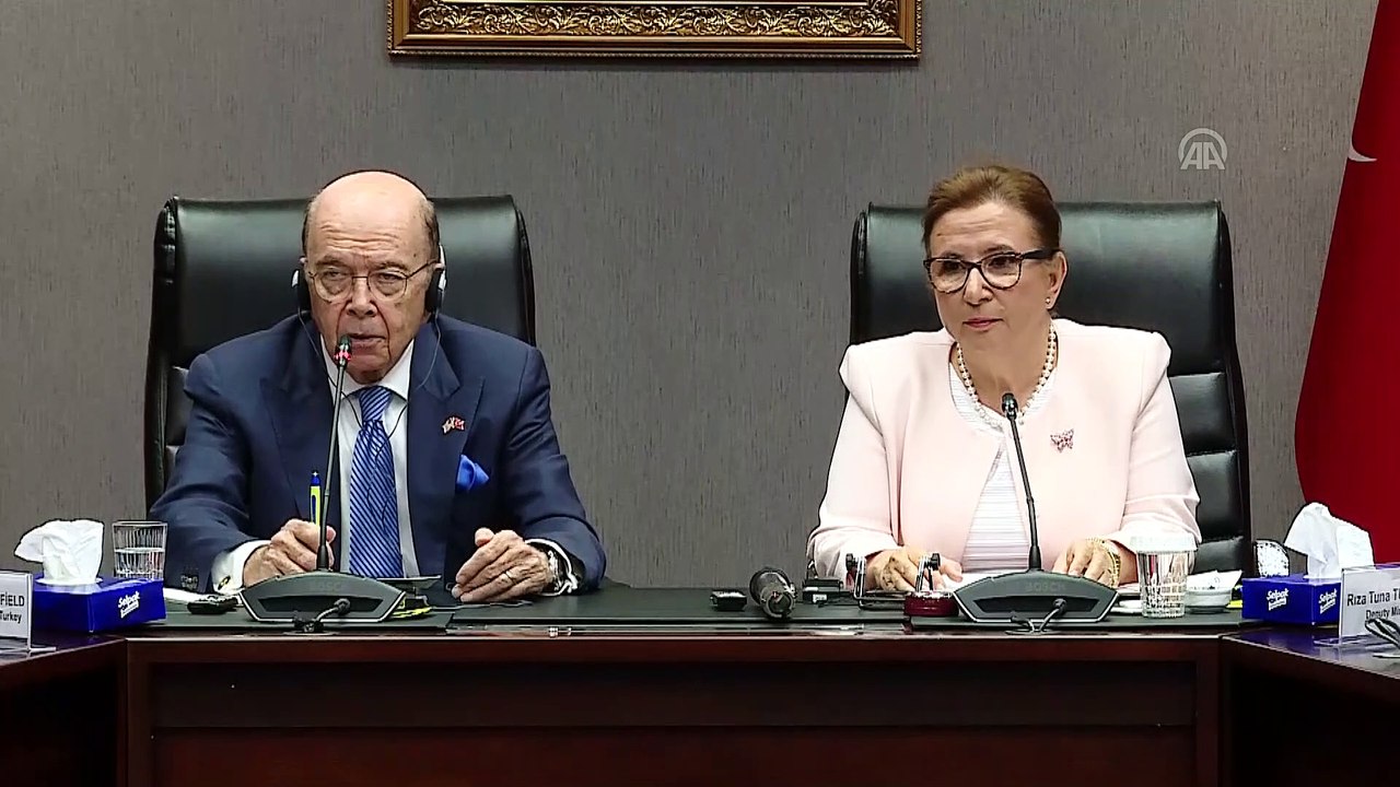 Wilbur Ross : '(Ticaret hacminin 100 milyar dolara çıkarılma hedefi) Bunun dengeli olmasını ve ticaretin hacminin de çok yüksek olmasını hedefliyoruz' - ANKARA