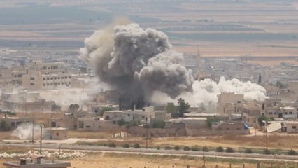 Esad, kimseyi düşünmedi... Bomba yağdırdı!