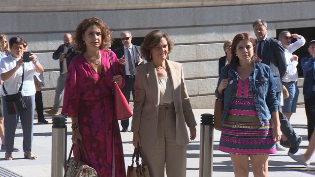 Equipo negociador acude al Congreso