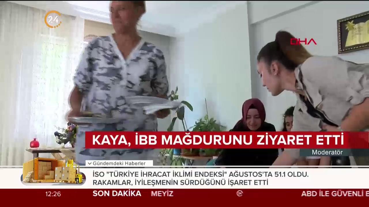Fatma Betül Sayan Kaya'dan İBB'de işten çıkarılan güvenlikçiye ziyaret