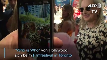 Schaulaufen der Stars beim Filmfestival in Toronto