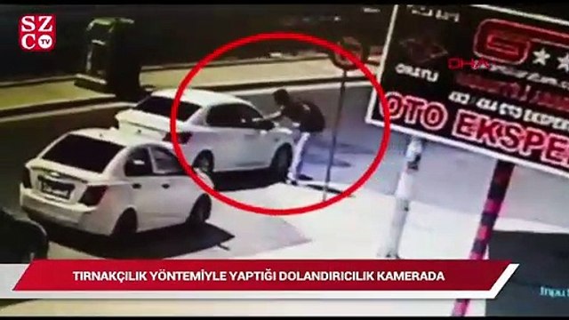 İranlı şüphelilerin tırnakçılık yöntemiyle yaptığı dolandırıcılık kamerada