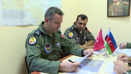 TurAz Kartalı 2019 tatbikatı sürüyor - BAKÜ