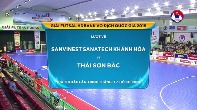 Highlights | Sanvinest Sanatech KH - Thái Sơn Bắc | Futsal HDBank 2019 | VFF Channel