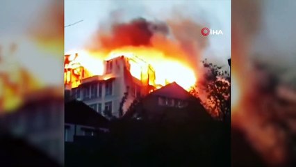 - Rusya'daki Otel Yangınında 1 Kişi Öldü, 20 Kişi Tahliye Edildi