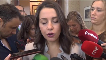 Arrimadas, sobre España Suma: "Es el sueño húmedo de Sánchez"