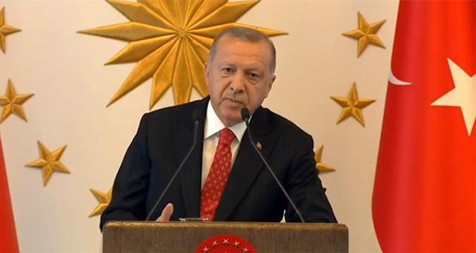 Son Dakika: Cumhurbaşkanı Erdoğan'dan kabul ettiği ABD'li bakana canlı yayında PKK sitemi