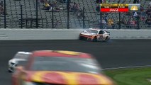 Nascar  2019 Indianapolis Race Cassill Huge Crash