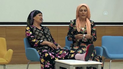 İhtiyaç sahiplerine tiyatroyla destek oluyorlar - ZONGULDAK