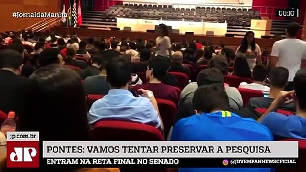 Pontes_ Vou tentar preservar ao máximo a pesquisa no Brasil