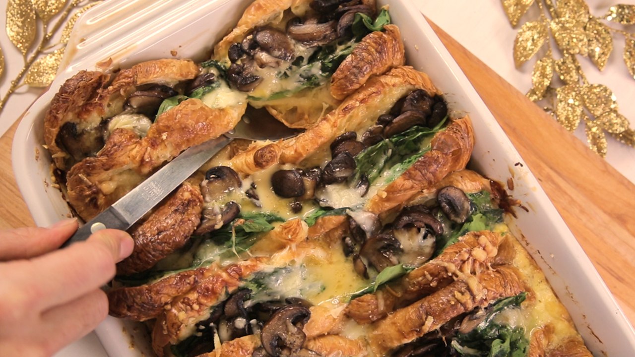 Croissant Breakfast Bake