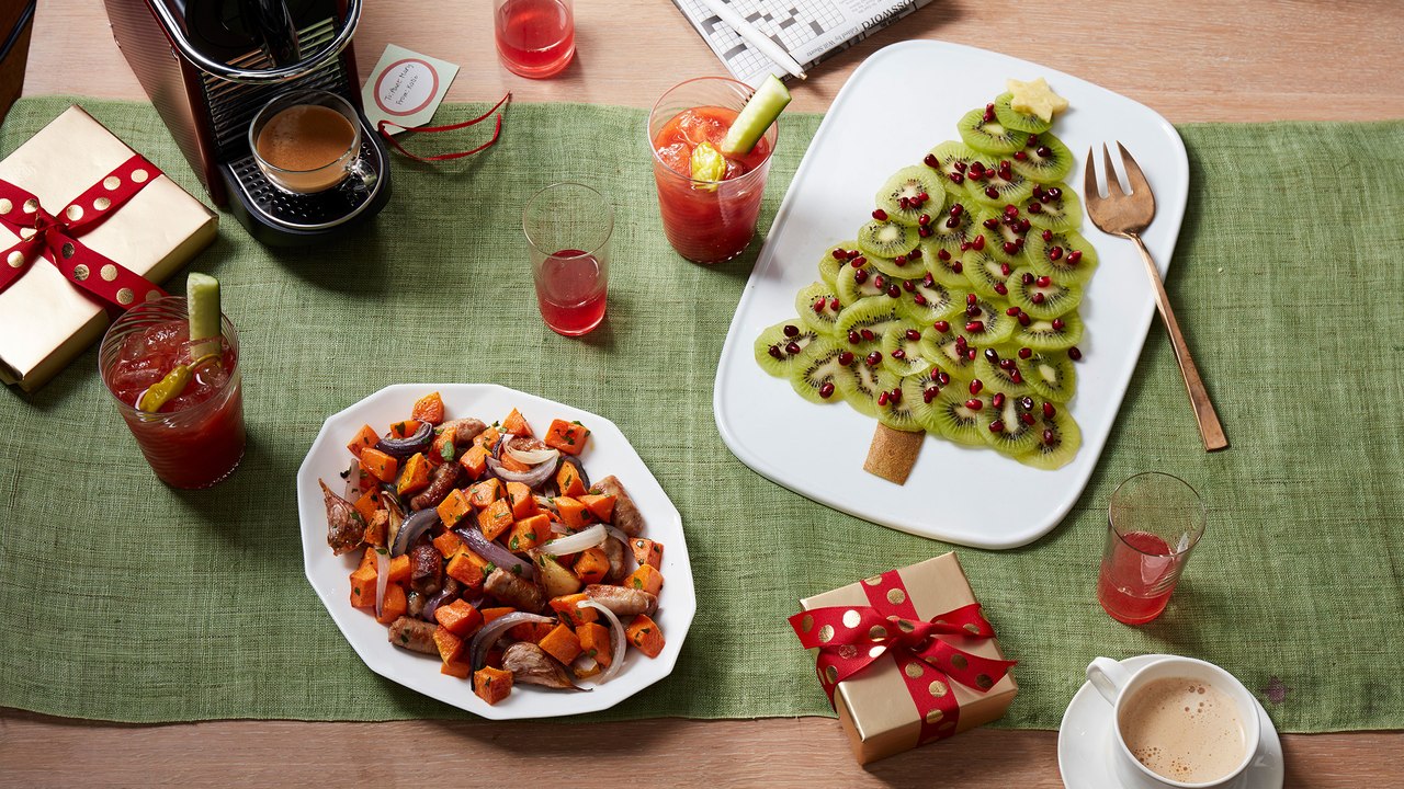 Fruit Salad Christmas Tree