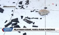 Dianggap Kurang Sigap, Warga Rusak Puskesmas Desa Sihepeng, Mandailing Natal