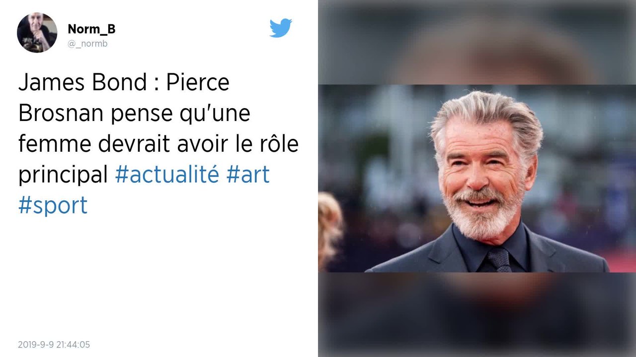 James Bond : Pierce Brosnan demande aux « gars de laisser la place à une femme »