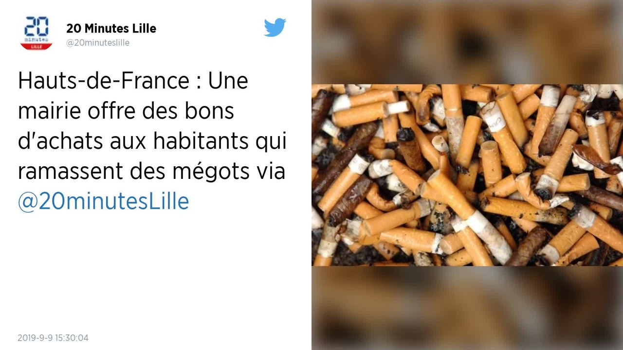 Cette commune offre des bons d’achat aux habitants qui ramassent les mégots
