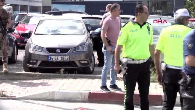 Kartal'daki anadolu adalet sarayı önünde silahlı saldırı