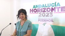 Teresa Rodríguez vuelve a la vida política tras su maternidad