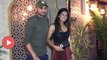 SPOTTED : Harbhajan Singh With Wife Geeta Basra At Bayroute Juhu