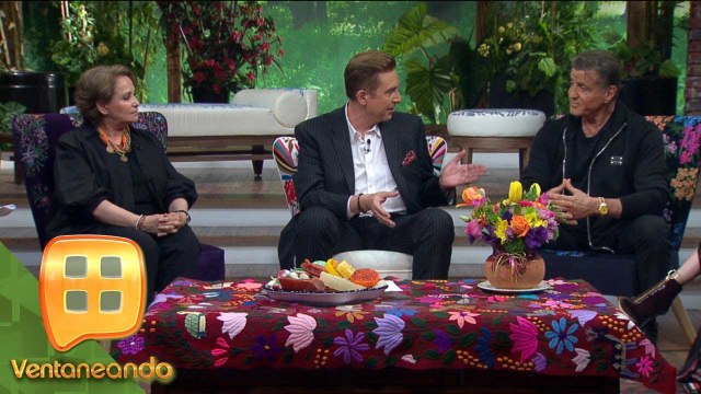 ¡Nos vestimos de manteles largos para recibir a Sylvester Stallone y Adriana Barraza! | Ventaneando