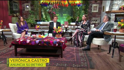 Veronica Castro anuncia su retiro. | Ventaneando