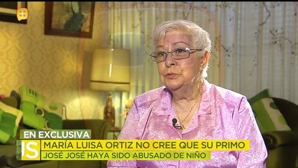 La prima de José José no cree que haya sido abusado de niño. | Ventaneando