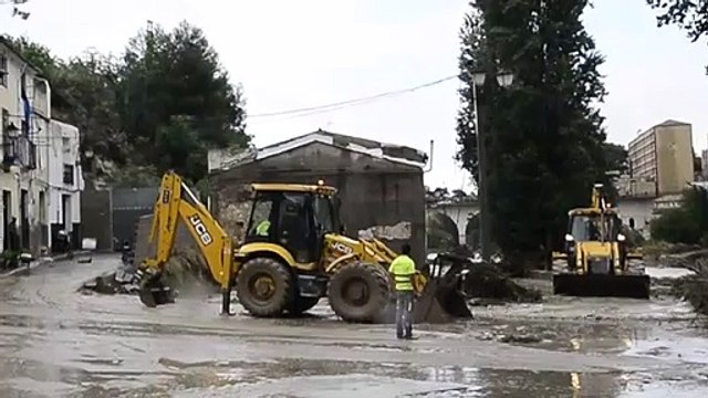 Dos muertos por lluvias torrenciales en sureste de España