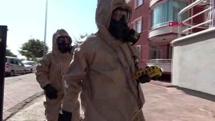 5 katlı apartmanda geniz yakan koku paniği