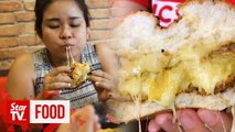 DURIAN ADVENTURE: Thrill of durian burger