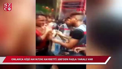 Télécharger la video: Irak'ta izdiham: Onlarca ölü ve yaralı var