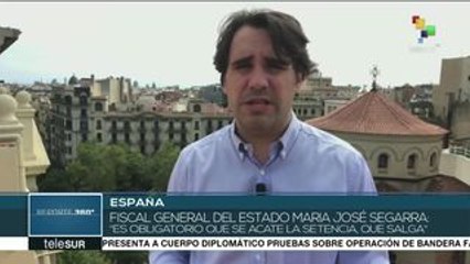España: fiscal general llama a acatar la sentencia sobre el "procés"