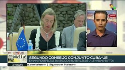 Avanza en La Habana el segundo consejo conjunto Cuba-UE