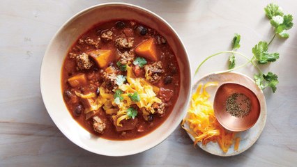 How to Make Slow Cooker Beef and Sweet Potato Chili