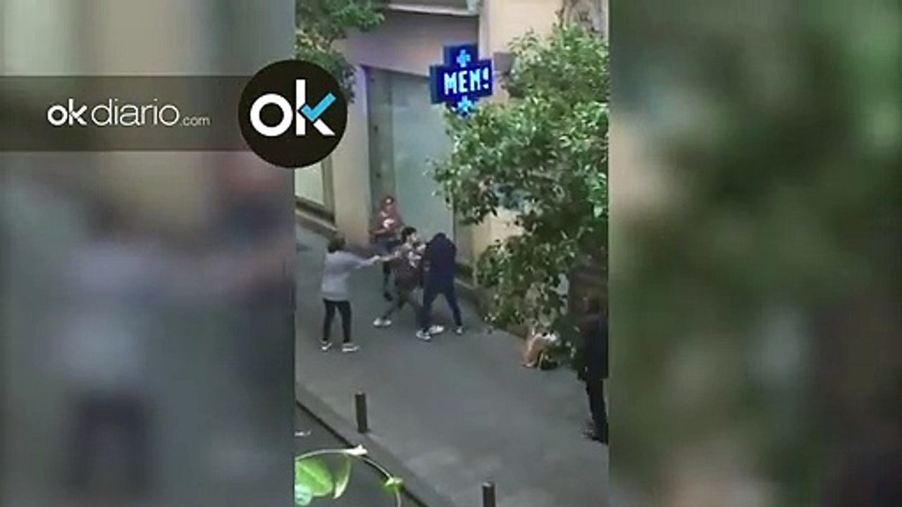 Peleas en el barrio de Chueca cerca de la Iglesia de San Antón