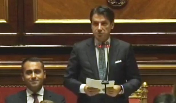 Dopo ok della Camera, Conte chiede la fiducia al Senato (10.09.19)
