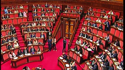 Senato, Conte replica a Salvini: "Arroganza da chi voleva pieni poteri" (10.09.19)