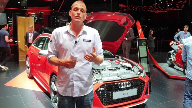 L'Audi RS6 en live - Salon de Francfort 2019