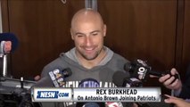 Rex Burkhead On Antonio Brown Joining Patriots